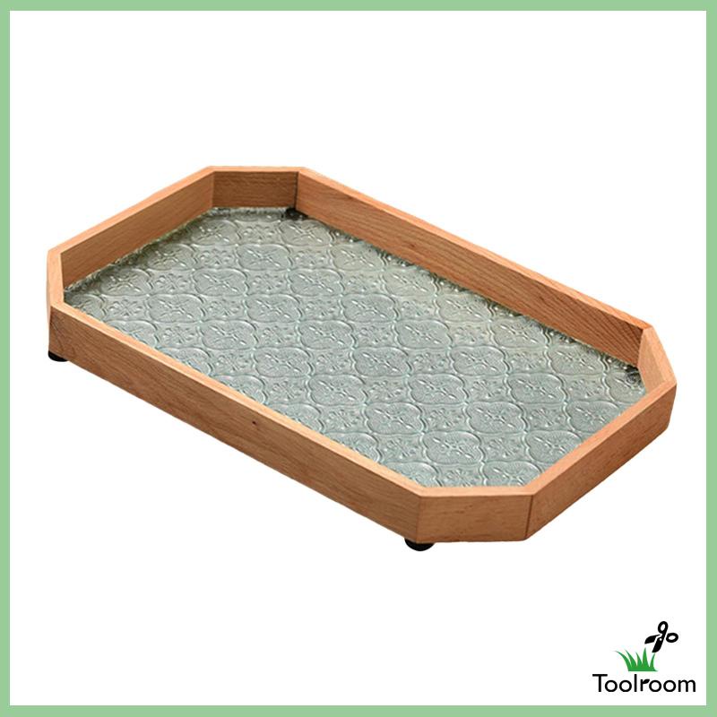 Khay Kính Dập Nổi Đựng Đồ Trang Điểm Đa Năng Cho Tiệc Tùng