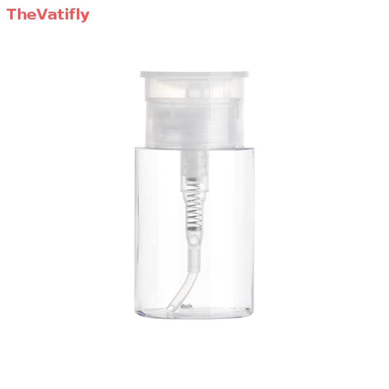 Chai Nhựa Rỗng Dạng Nhấn Đựng Dung Dịch Tẩy Sơn Móng Tay 100ml 200ml