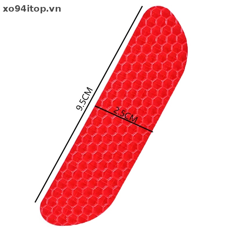 Set 4 Đề Can Phản Quang Cảnh Báo Nhắc Nhở Mở Cửa Chống Va Chạm An Toàn Thông Dụng