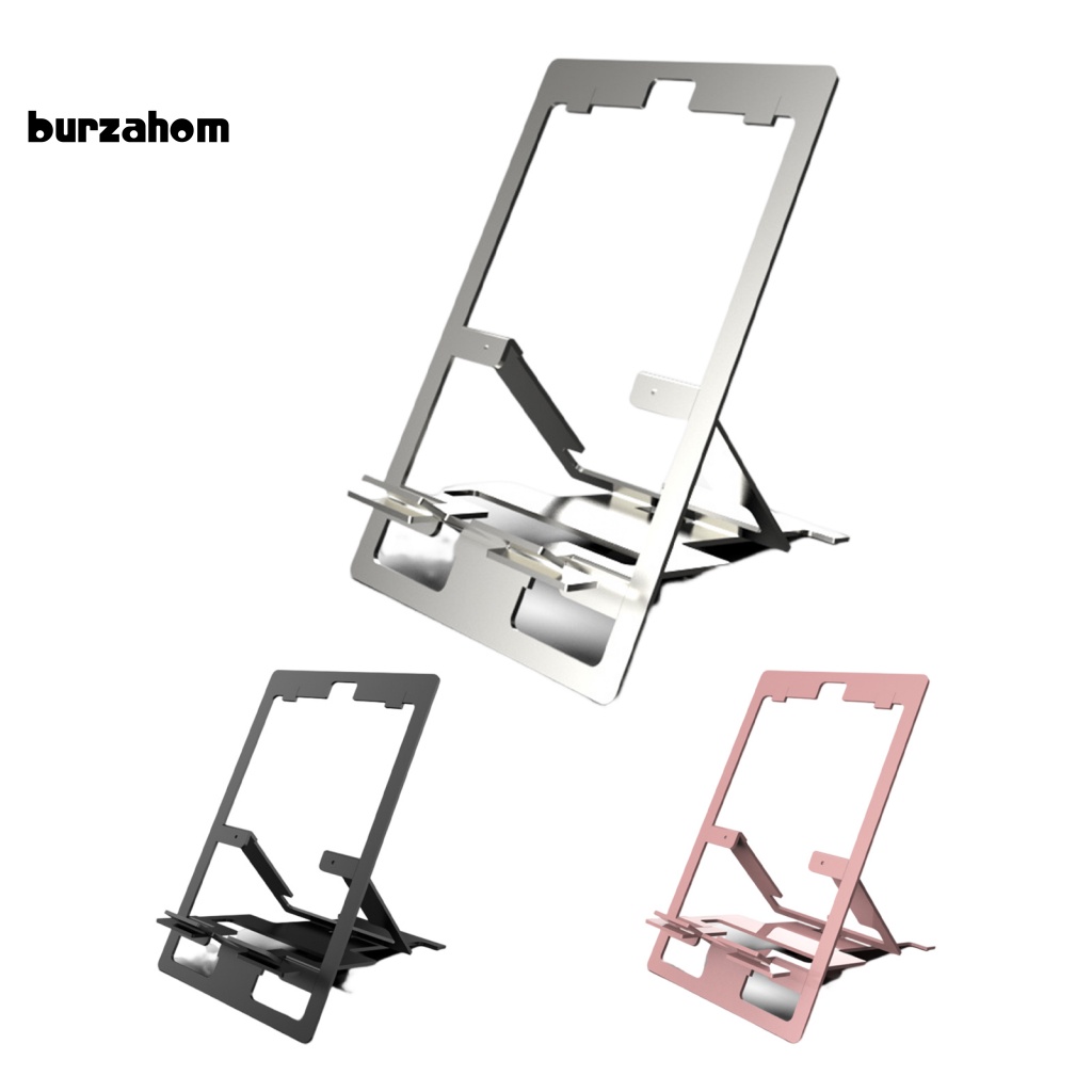 Giá Đỡ Điện Thoại / Máy Tính Bảng Bằng Hợp Kim Nhôm Siêu Mỏng Chống Rơi Tiết Kiệm Không Gian