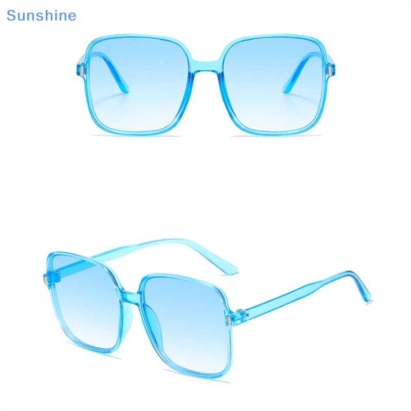 Kính Mát Gọng Vuông Chống Tia UV Thời Trang Cho Nữ