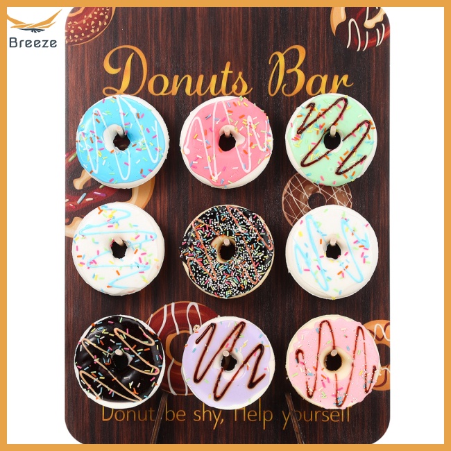 Giá Đỡ Trưng Bày Bánh Donut Bằng Gỗ Tái Sử Dụng Linh Hoạt