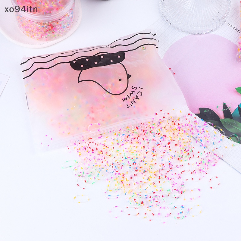 Set 1000 Dây Chun Buộc Tóc Không Đau Dùng Một Lần Cho Bé Gái