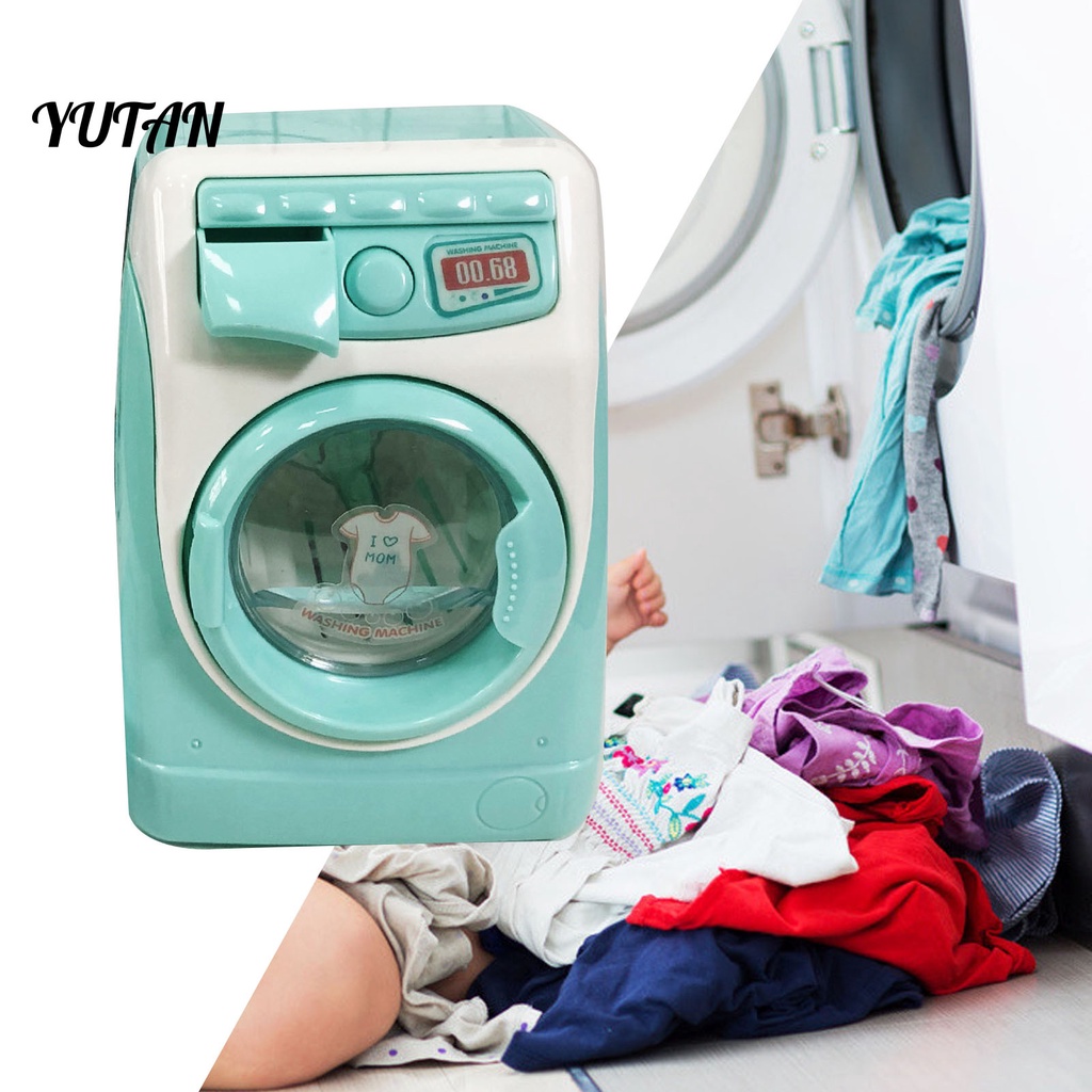 Mô Hình Máy Giặt Mini Đồ Chơi Cho Bé