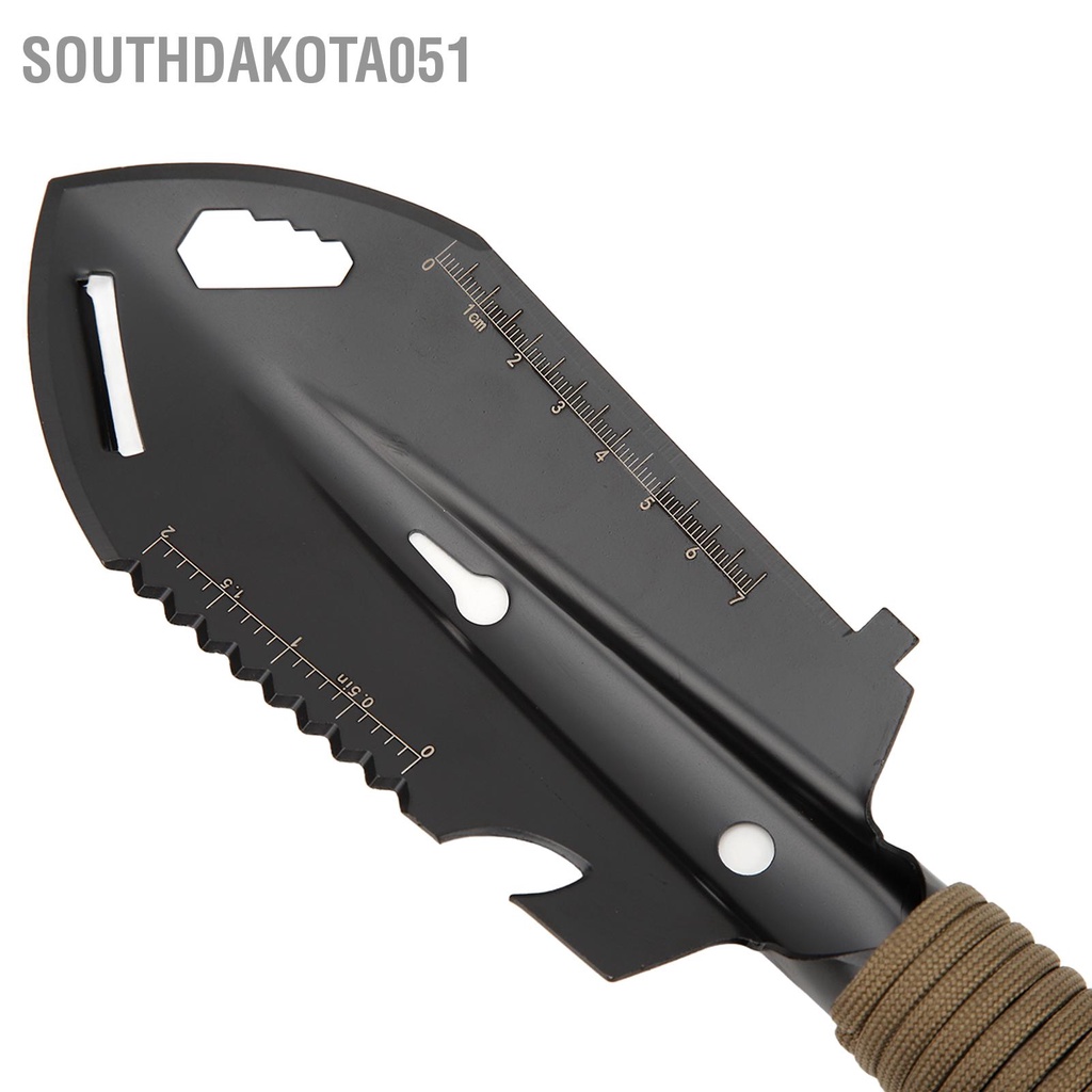Southdakota051 Đa Năng Nhỏ Tay Xẻng Thép Không Gỉ Cắm Trại Ngoài Trời Sinh Tồn Thiết Bị Làm Vườn Dụng Cụ Kaki