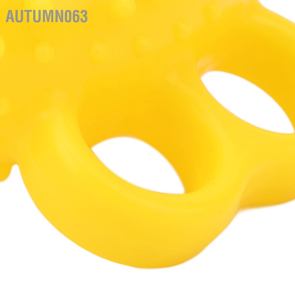 Autumn063 Dụng cụ tập bóng ngón tay với dây 2 Công thái học Mềm mại linh hoạt tăng cường sức mạnh cho Bóp để