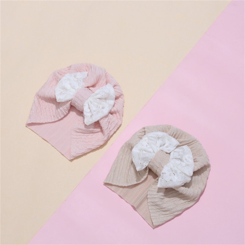 Mũ Beanie Phối Ren Phong Cách Trung Tính Thời Trang Mùa Hè Dành Cho Bé