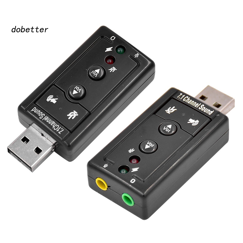 Thẻ Âm Thanh USB 7.1 Kênh DIMAN-HD02 Cho Laptop
