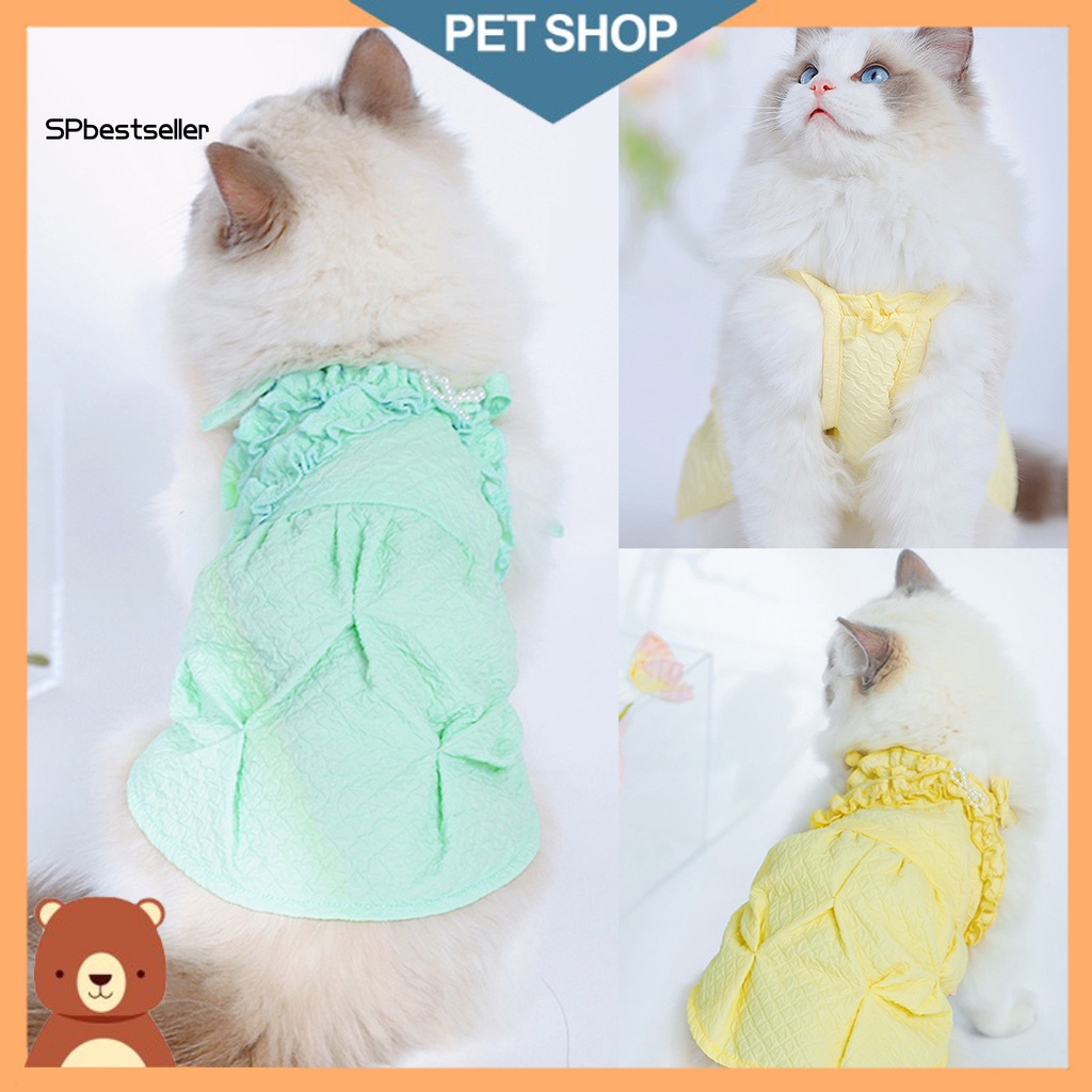 Đầm Nylon Thanh Lịch Chống Sờn Có Thể Điều Chỉnh Trang Phục Hàng Ngày Cho Thú Cưng SPbestsellkr