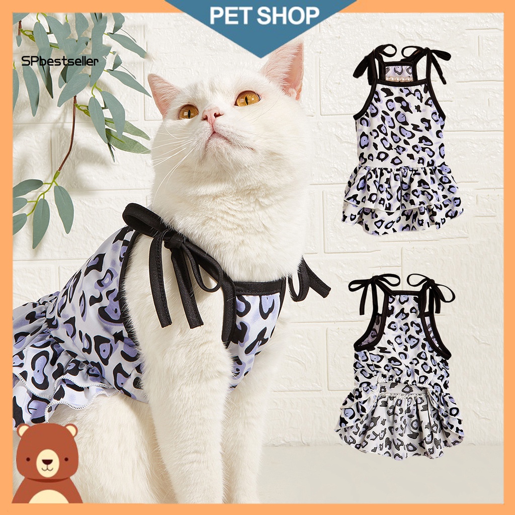 Đầm Lưới Co Giãn Tốt Thời Trang Mùa Hè Xinh Xắn Cho Thú Cưng