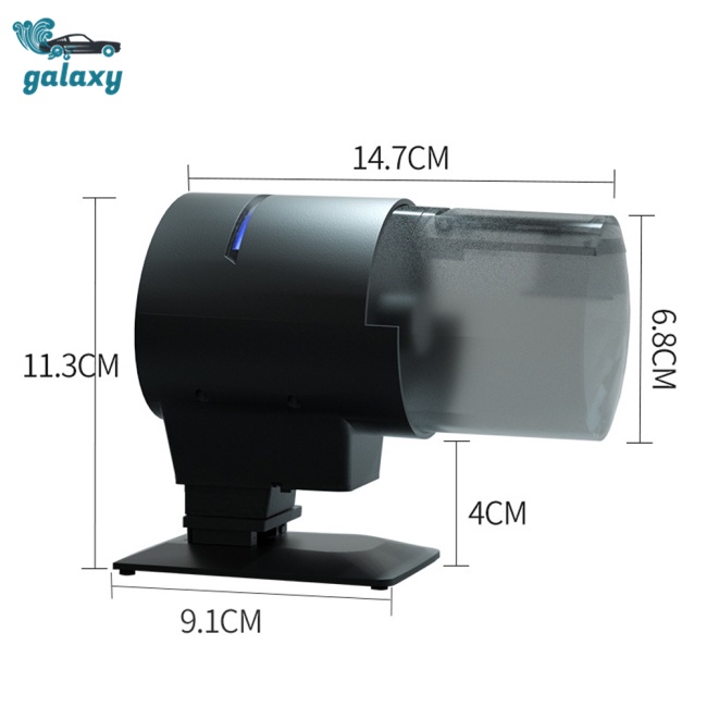 Galaxy Máy Cho Cá Ăn Tự Động Dung Tích 210ml 3 Lần