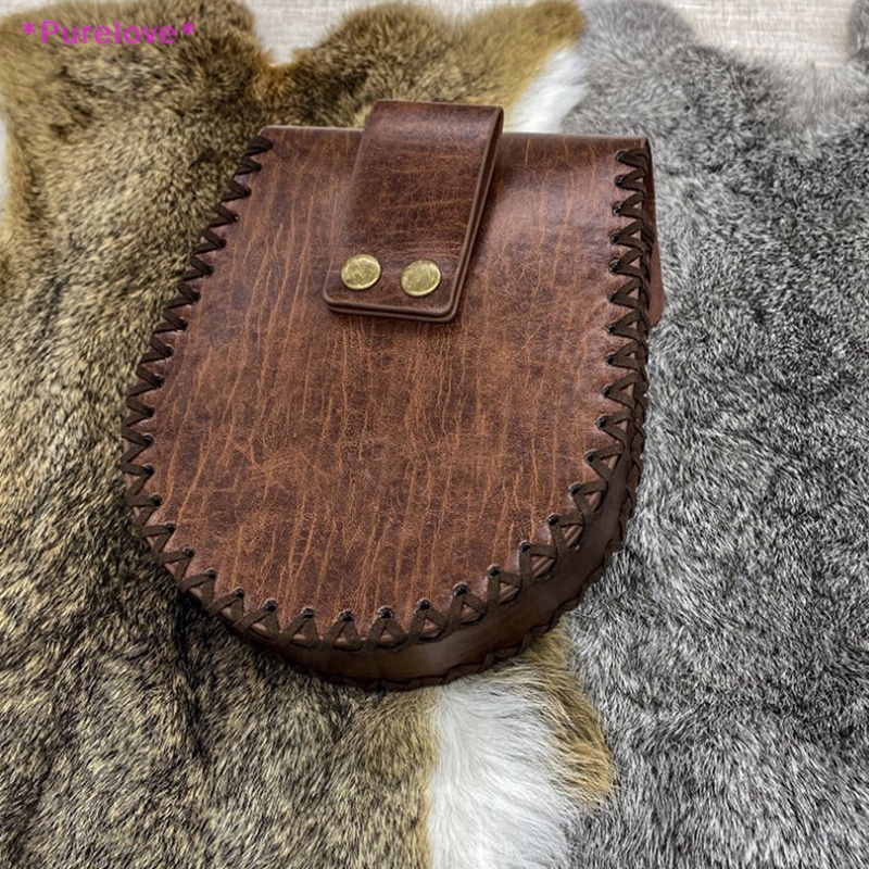 Túi Da Đeo Hông Đựng Tiền Phong Cách Thời Trung Cổ Mới