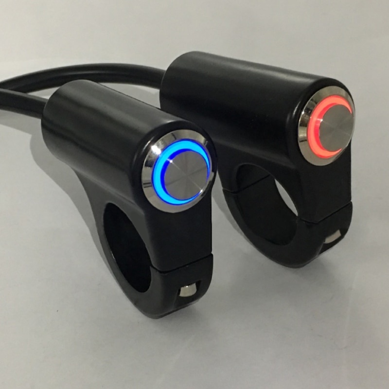 Công Tắc Đèn Pha / Còi 12V F1CF Gắn Tay Lái Xe Máy