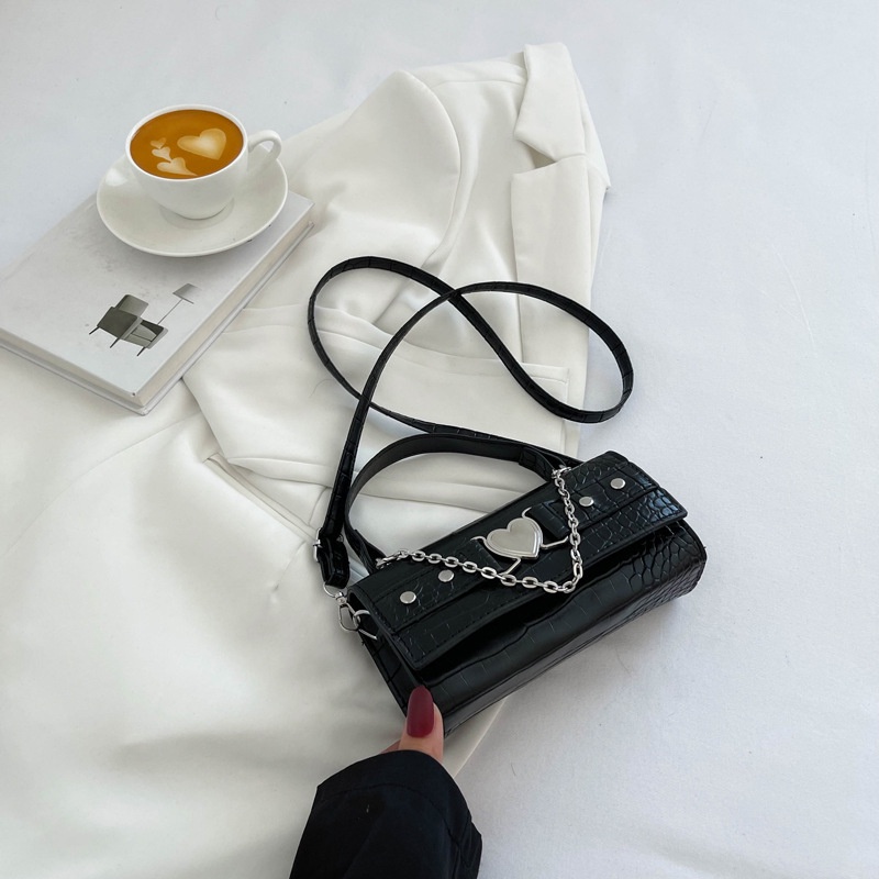 Túi Đeo Vai Túi Đeo ChéoTúi xách nữ Vai Mùa Thu 2023Phong Cách retro Đơn Giản Hợp Thời Trang