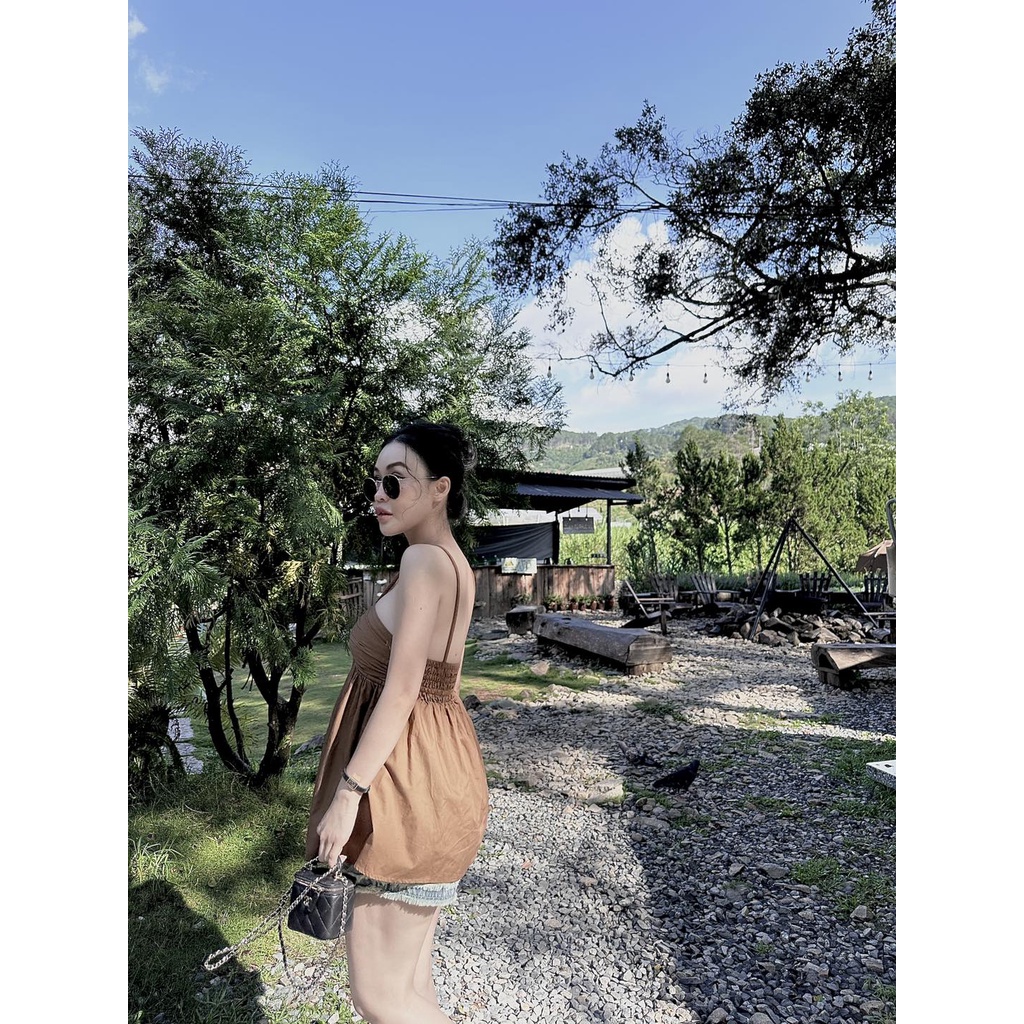 Áo yếm dây cuộn Lou.is