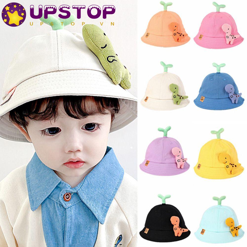 Mũ Bucket Chống Nắng Ngoài Trời Hình Khủng Long Thời Trang Mùa Hè Cho Bé