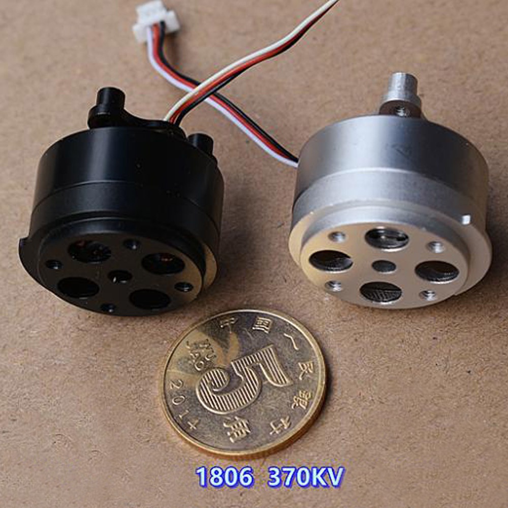 Động Cơ Không Chổi Than DC 12V Micro 1806 23MM NdFeB 370KV Cho Máy Ảnh Cầm Tay