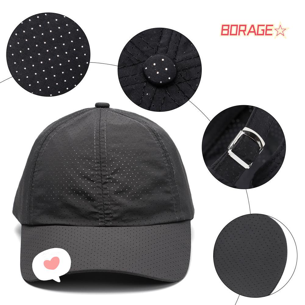 Mũ Lưỡi Trai Thể Thao Chất Liệu Vải Nhanh Khô