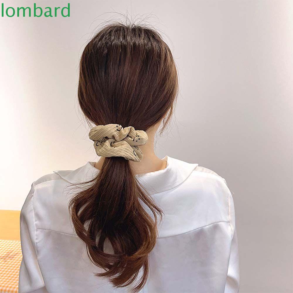 Dây Cột Tóc Co Giãn Hình Mặt Cười Thời Trang Hàn Quốc Cho Nữ