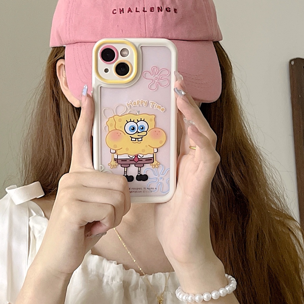 Ốp Lưng Chất Liệu TPU Trong Suốt Chống Sốc Họa Tiết Hoạt Hình Cho Apple IPhone 14 13 12 11 Pro Max