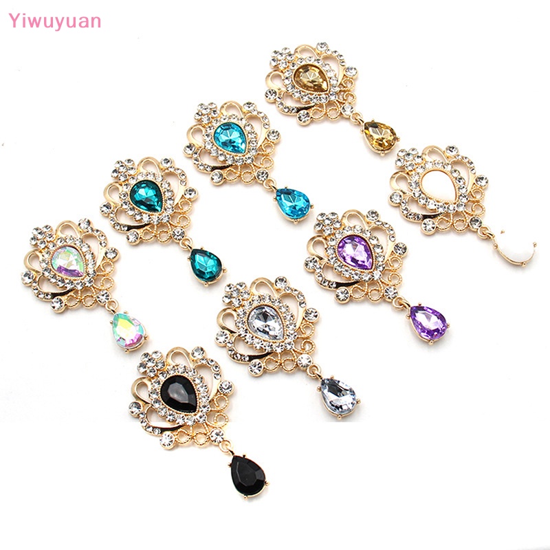 Trâm Cài Áo Đính Đá 32 * 60MM Tự Làm Phụ Kiện Làm Trang Sức Mới