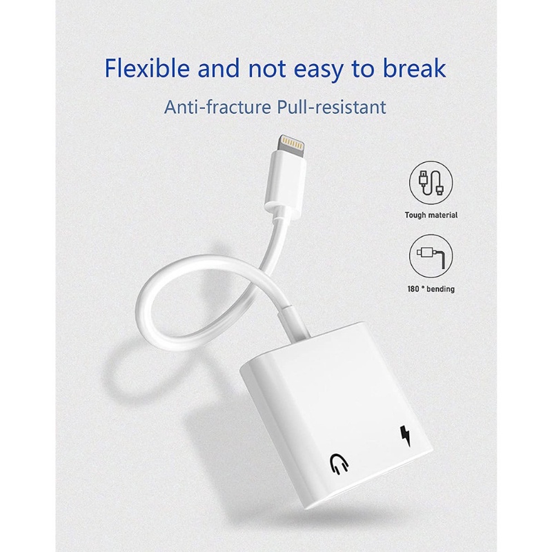 Cáp Chuyển Đổi Âm Thanh Aux 3.5mm Cho IPhone 14 pro max 13 12 11 X 8 7 Plus