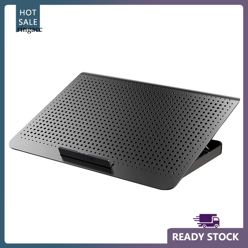 Quạt Tản Nhiệt RGA Hai Cổng USB Ít Tiếng Ồn Nhỏ Gọn Có Thể Điều Chỉnh Cho Máy Tính Xách Tay