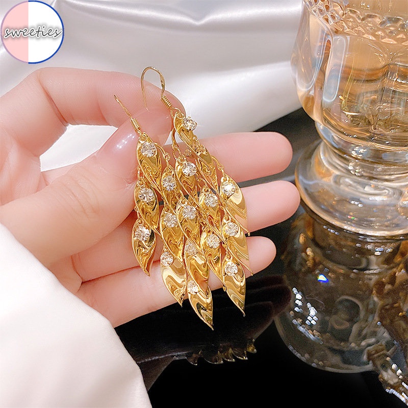 Bông Tai HợP Kim DạNg Tua Rua NhiềU KiểU DáNg