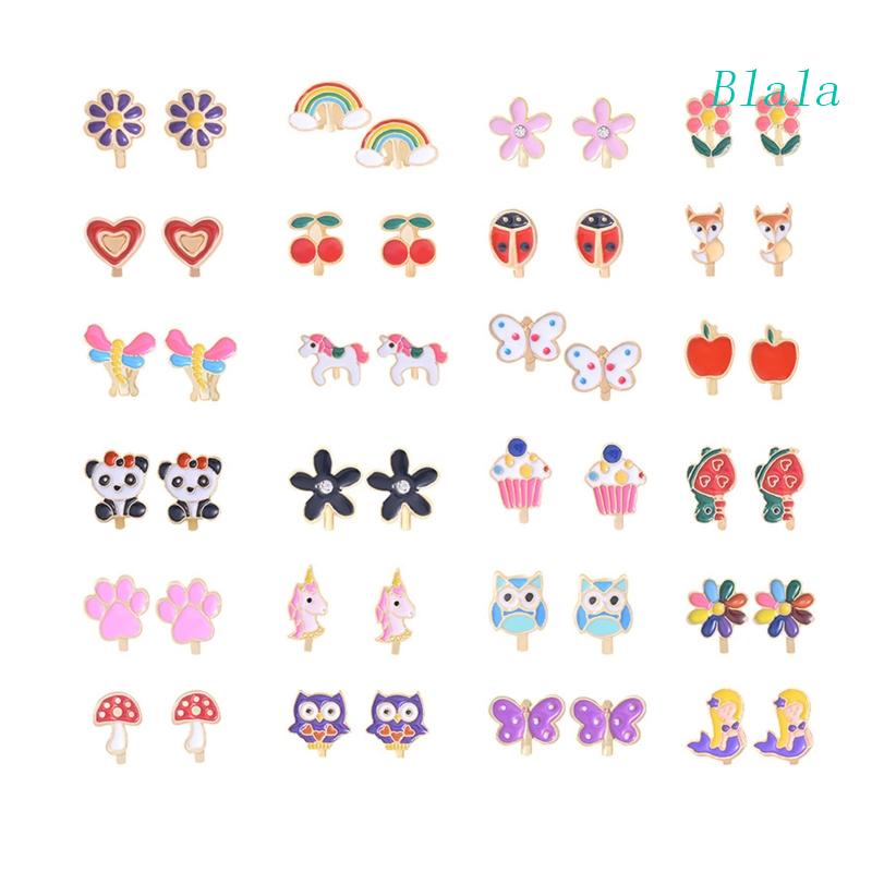 24 Đôi Bông Tai Thời Trang Nữ Tính