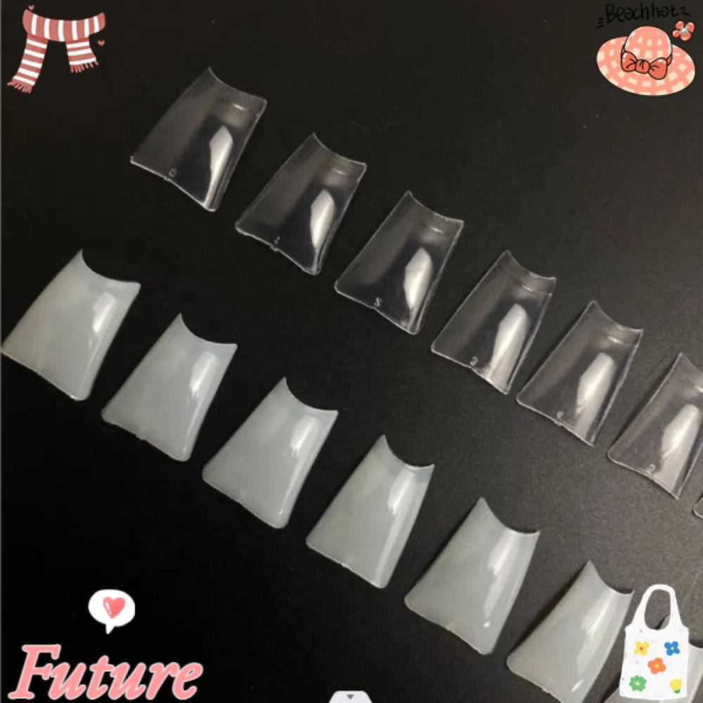 Set 500 Khuôn Trang Trí Móng Tay Nghệ Thuật Hình Vịt Dễ Sử Dụng