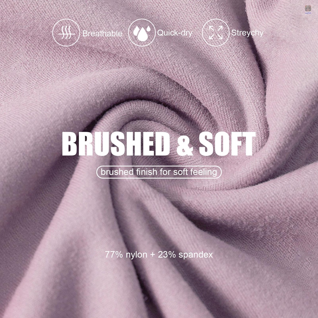 Quần Short Thể Thao Lưng Cao Có Túi Thời Trang Cho Nữ