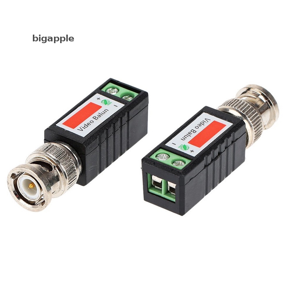 Núm Vú Lớn Lớn Gợn Sóng 1 Bộ Thu Phát Tín Hiệu Video Balun Sang UTP Coax CAT5 CCTV 1 Bộ Thu Phát Tín Hiệu Video Balun Sang UTP Coax CAT5 CCTV 1 X Đồng Trục Đồng Trục C 1x Chất Lượng Cao
