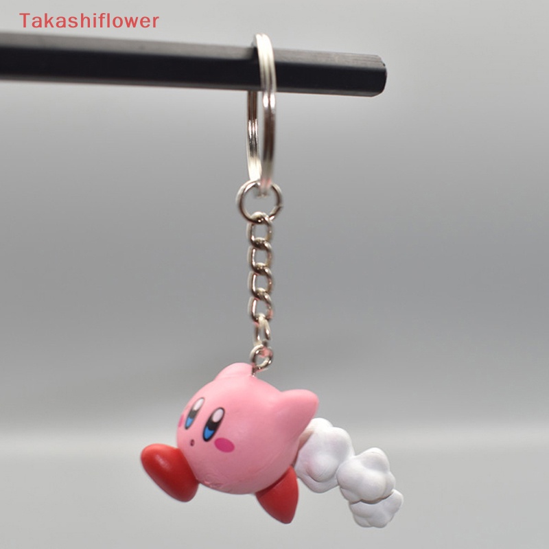 1 Móc Khóa Hình Nhân Vật Anime Kirby Dễ Thương