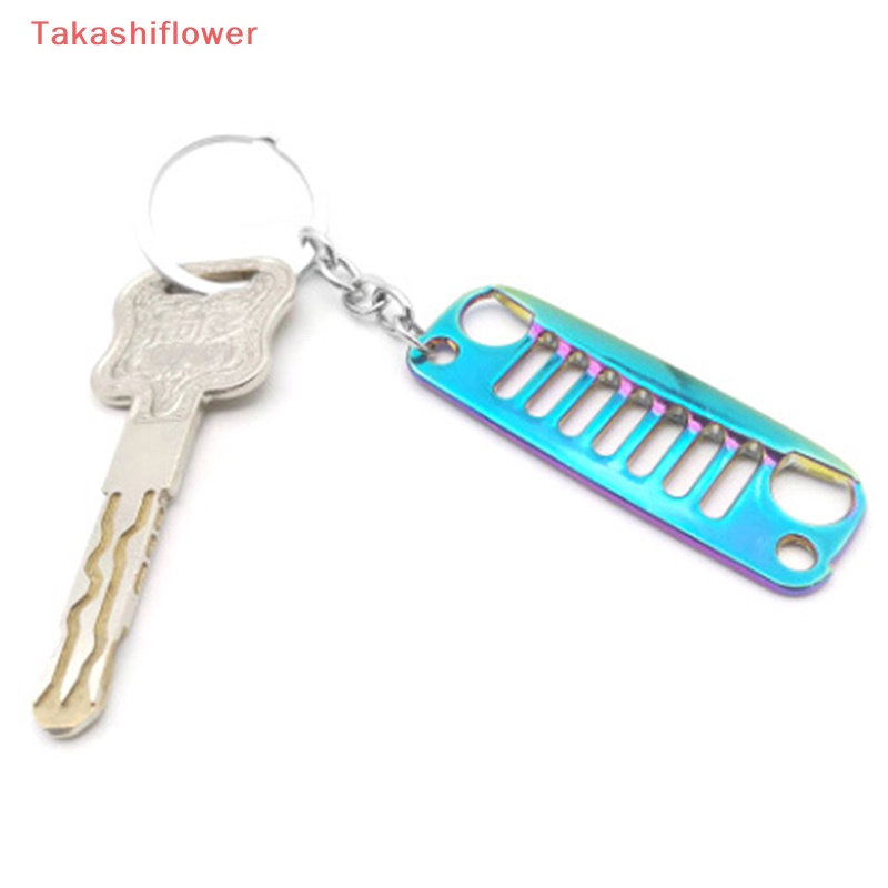 Vỉ Nướng Bằng Thép Không Gỉ Gắn Móc Khóa Xe Hơi Tiện Dụng