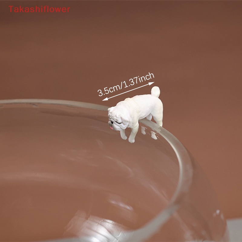 Phụ Kiện Treo Trang Trí Bể Cá Hình Chó Pug Dễ Thương