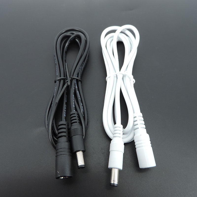 1 / 1.5 / 5m Dây Cáp Nối Nguồn DC 20awg 22Wg 5.5x2.1mm