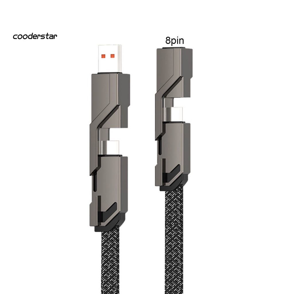 Dây Cáp Sạc Điện Thoại Hai Đầu Chống Rối Tiện Dụng