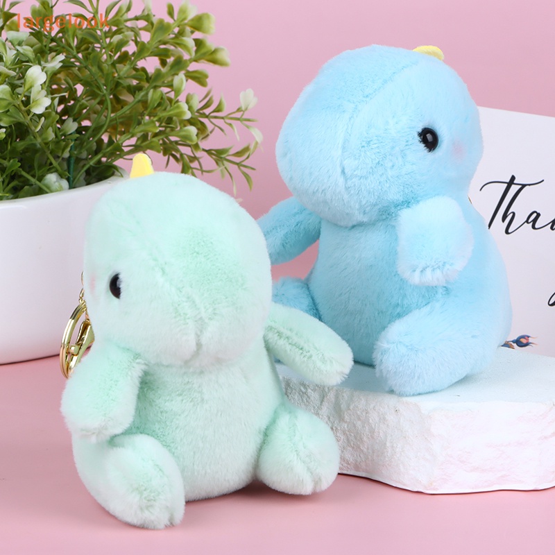 Móc Khóa Hình Khủng Long Nhồi Bông Mềm Mại Dễ Thương