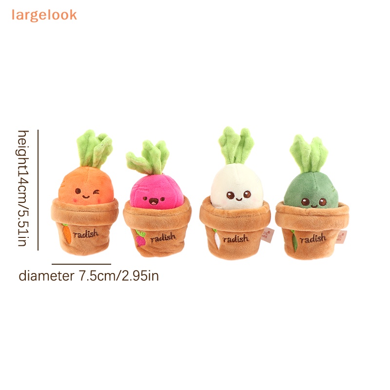 Móc Khóa Hình Củ Cà Rốt Nhồi Bông Dễ Thương