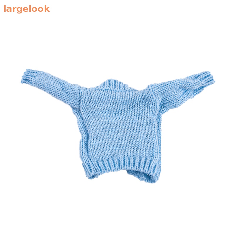 Áo Khoác Dệt Kim Giữ Ấm Cho Búp Bê 26-30cm Tỉ Lệ 1 / 6