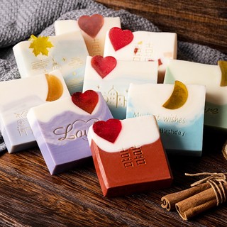 Xà bông cục Handmade, xà phòng thủ công, tinh chất thiên nhiên Dùng Làm Quà Tặng, Trang Trí