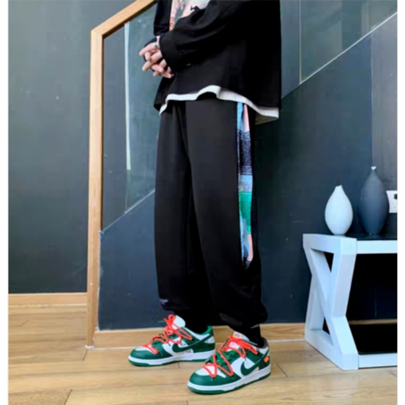 Quần Dài Dây Rút Dáng Rộng Co Giãn Thoải Mái Thời Trang Thu Đông Cho Nam