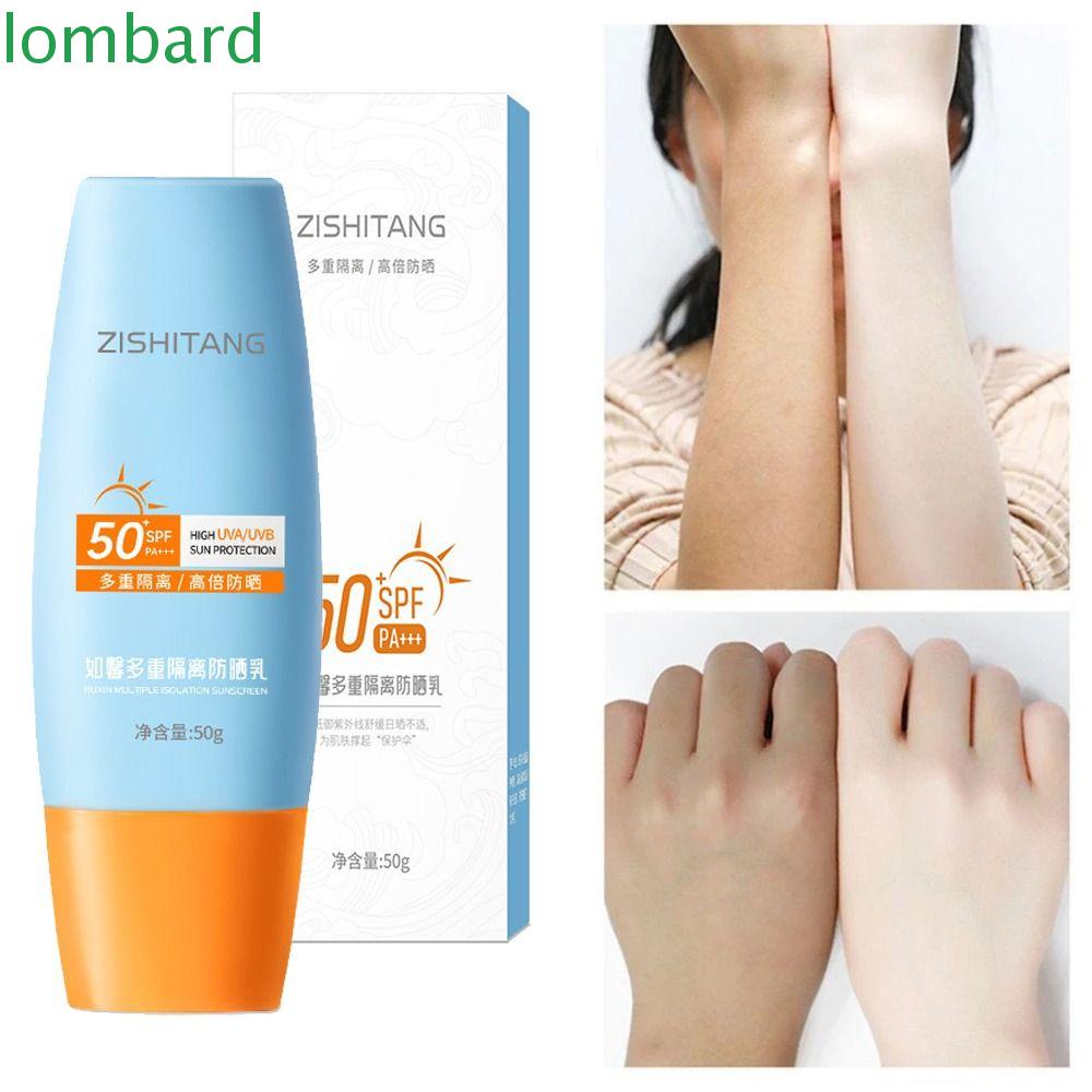 Kem Chống Nắng SPF50 + Không Nhờn Dưỡng Ẩm Làm Trắng Da Thích Hợp Cho Mọi Ngày Và Ngoài Trời
