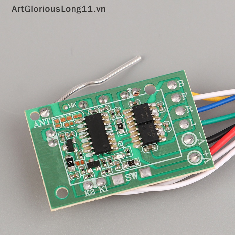 Bảng Mạch Truyền Nhận Tín Hiệu Điều Khiển Từ Xa 2.4G 4CH RC PCB Cho Hệ Thống Radio Đồ Chơi