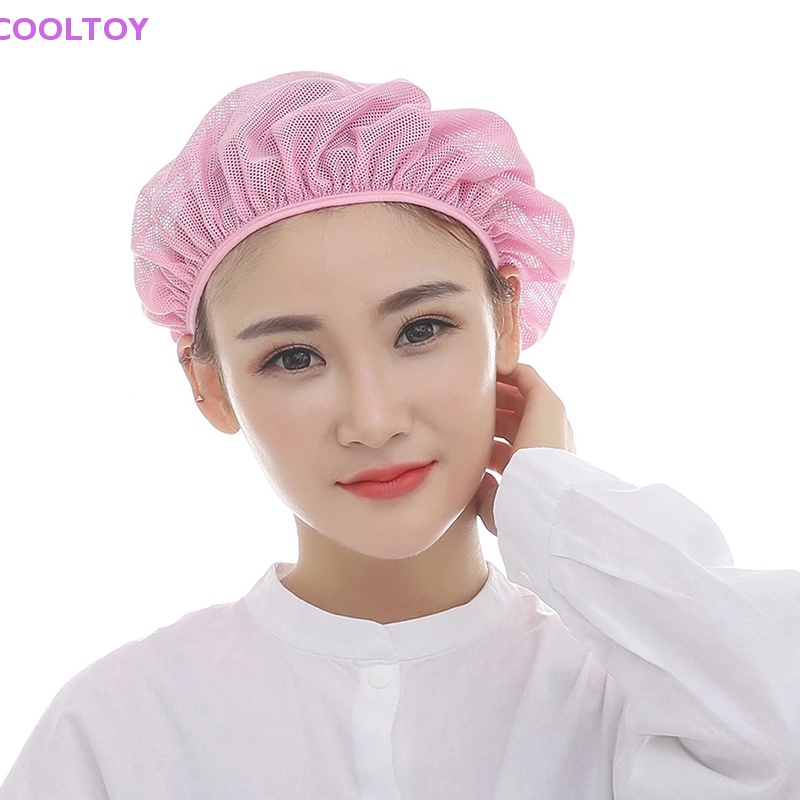 Cooltoy Mũ Đầu Bếp Co Giãn Thoáng Khí Màu Đen