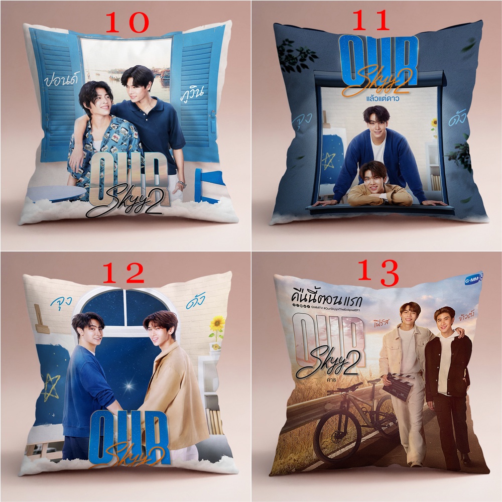 Vỏ Gối 2 Mặt In Họa Tiết Aophuwin / JoongDunk Trang Trí Nhà Cửa / Xe Hơi