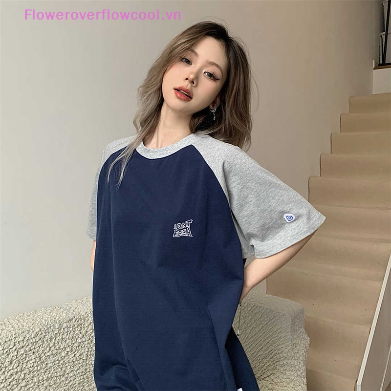 Áo Thun Tay Ngắn Cổ Tròn Oversize