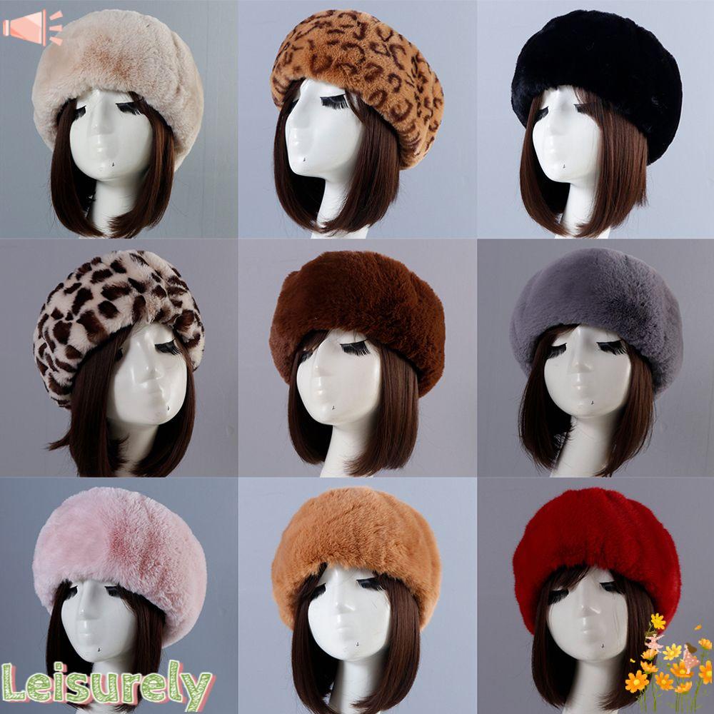 Băng Đô Lông Giả Giữ Ấm Tai Thời Trang Mùa Đông