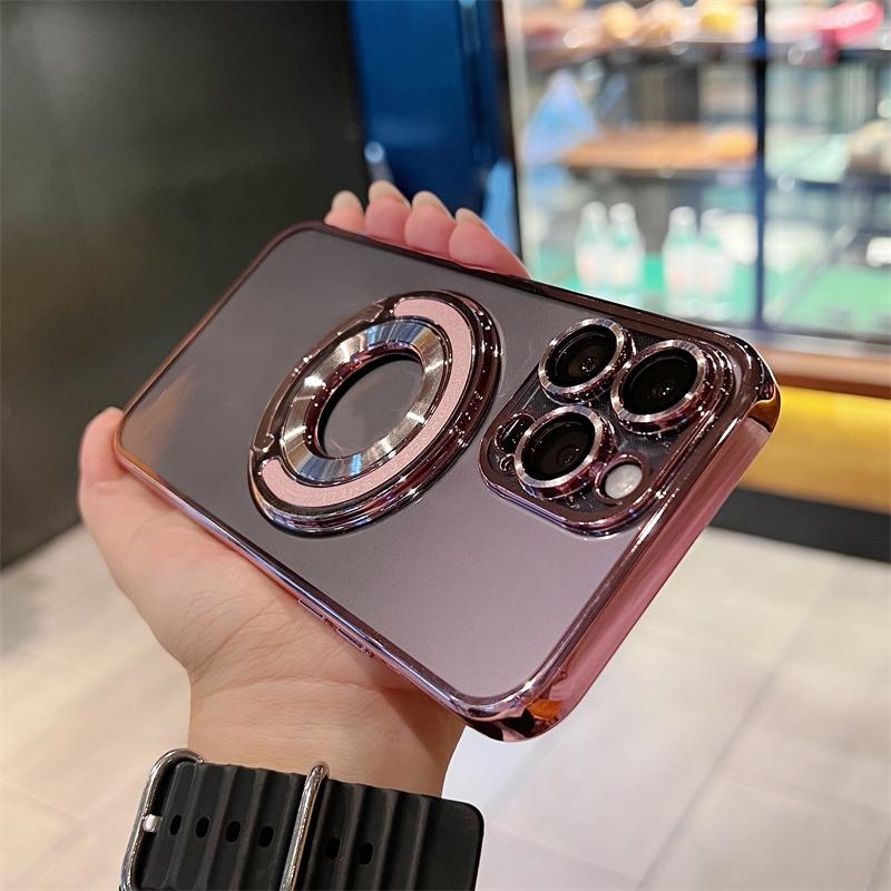 Ốp điện thoại iphone 14 13 12pro max vệ camera case iPhone Ốp Điện Thoại TPU Nam Châm Mạ Điện Chống Rơi Chống Sốc Cho Iphone14 13 12 11Pro Max 14