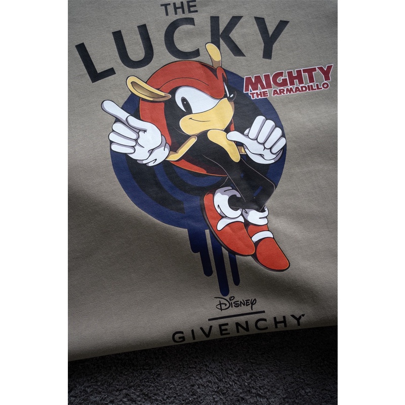 Áo Thun Tay Ngắn Cổ Tròn In Chữ Given Thời Trang Mùa Hè Cho Nam Và Nữ